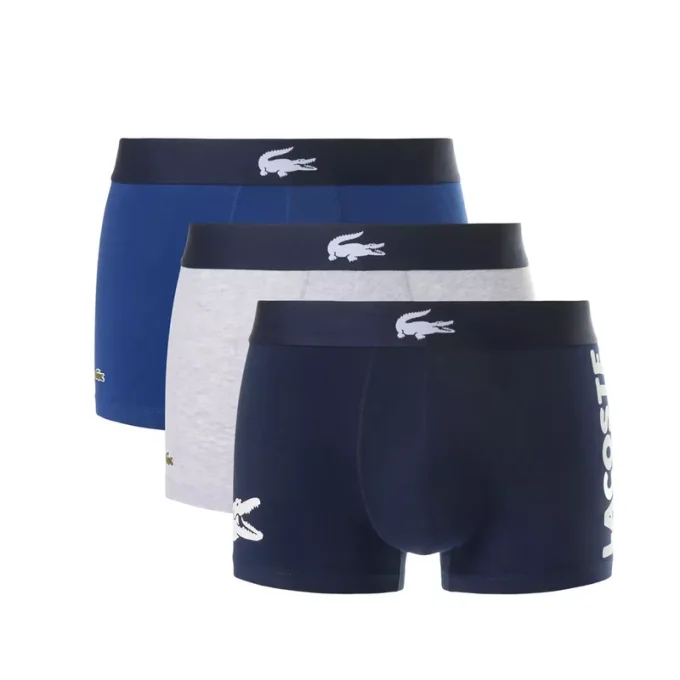 LACOSTE Boxers pour homme, lot de 3