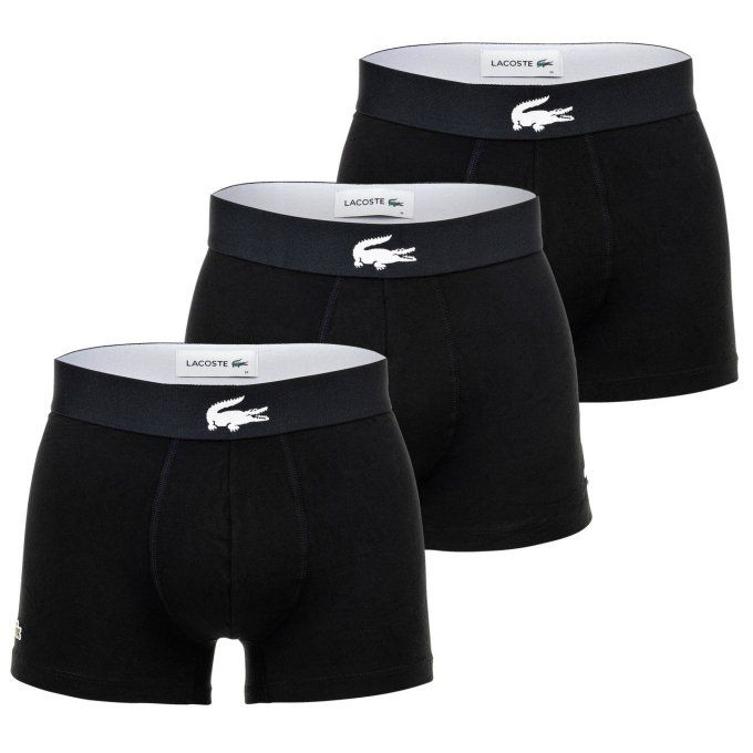 LACOSTE Boxers pour homme, lot de 3