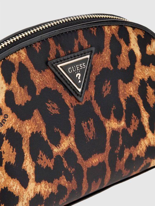 GUESS Trousse de toilette femme Leopard