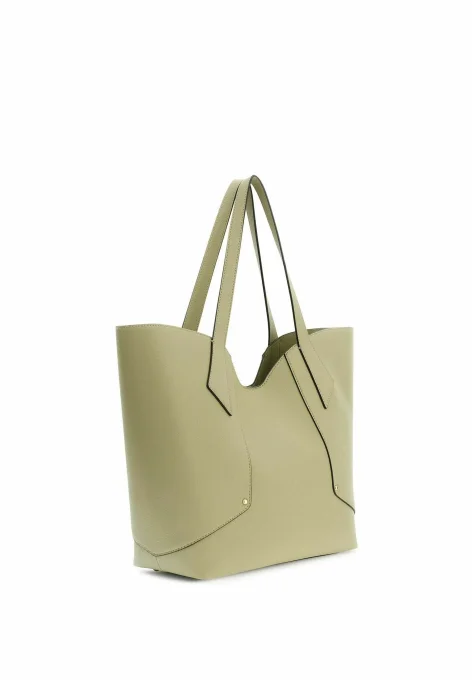 GUESS Grand Sac cabas porté épaule vert 2 en 1