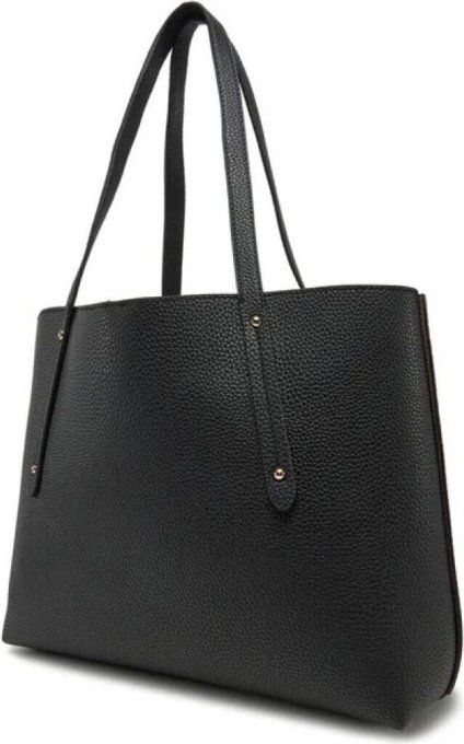 GUESS Sac Cabas porté épaule noir