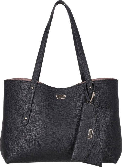 GUESS Sac Cabas porté épaule noir